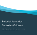 CORU Period of Adaptation Supervisor Guidance thumbnail