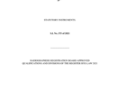 SI 375 of 2021RRB Approved Qualifications and Divisions of the Register Bye Law 2021 thumbnail