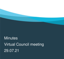 CORU Council Minutes  29.07.2021 thumbnail