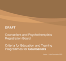 CPRB Draft Criteria for Counsellors thumbnail