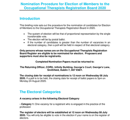 Occupational Therapists Registration Board Nomination Procedure and Guidelines 2020 thumbnail