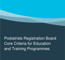 PODRB Core Criteria for Education and Training Programmes thumbnail
