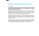 2022 Protected Disclosures Report thumbnail