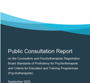 CPRB Public Consultation Report  Psychotherapists thumbnail