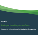 RRB Draft Standards of Proficiency for Radiation Therapists thumbnail