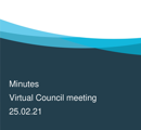 CORU Council Minutes  25.02.2021 thumbnail