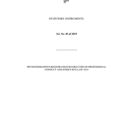 SI 45 of 2019  PRB Code of Professional Conduct and Ethics Bye Law 2019 thumbnail