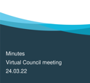 CORU Council Minutes  24.03.2022 thumbnail