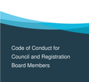 Code of Conduct for Council and Registration Board Members thumbnail