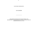 SI 68 of 2021  PODRB Criteria for Restoration to the Register Following Cancellation of Registration Bye Law 2021 thumbnail