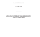 SI 455 of 2015  ORB Regulation and Control of Prescribing and Dispensing of Prescriptions and Sale of Spectacles Bye Law 2015 thumbnail