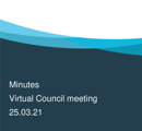 CORU Council Minutes  25.03.2021 thumbnail